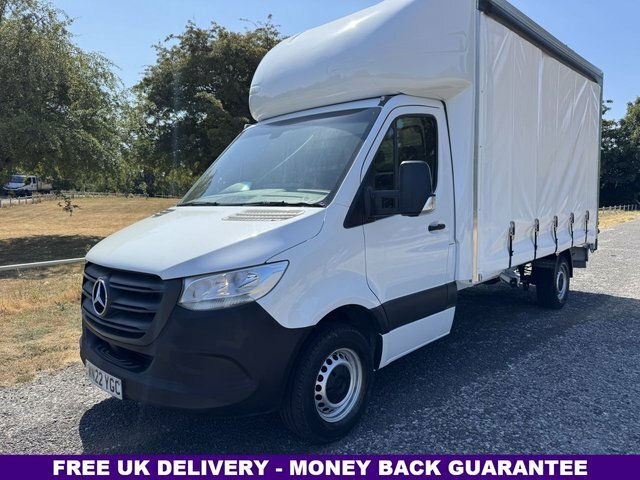 Mercedes-Benz Sprinter 2.0 315Cdi 3.5T. Lwb 4.2M. Curtainside Tail Lift A White #2
