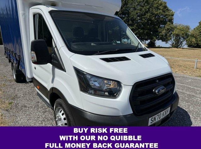 Ford Transit Custom 2.0 350 Leader 3.5T Lwb 4.2M Curtainside Tail Lift White #3