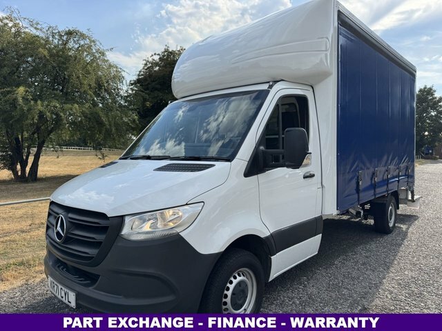 Mercedes-Benz Sprinter 2.1 316Cdi 3.5T. Lwb 4.2M Curtainside Tail Lift Eu White