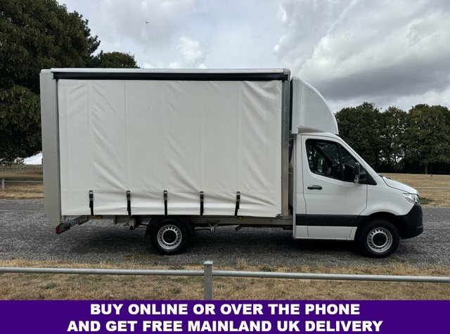 Mercedes-Benz Sprinter 2.0 315Cdi 3.5T. Lwb 4.2M X 2.4M Int. Height Curta White #5