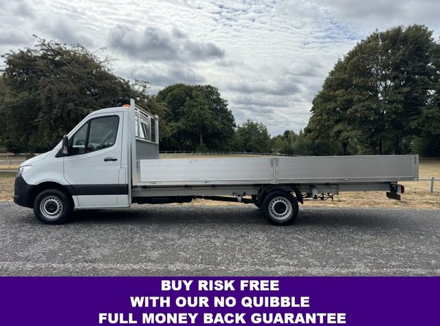 Mercedes-Benz Sprinter 2.1 314Cdi Lwb 3.5T. Extra Long 5.2M 17Ft Dropsi White #4