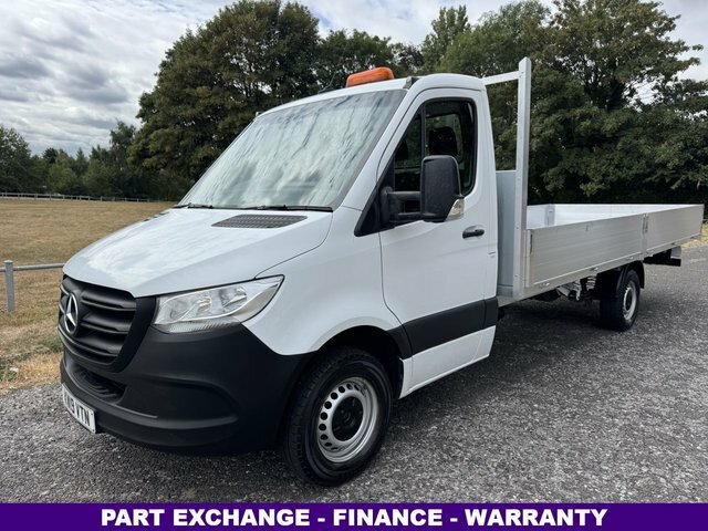 Mercedes-Benz Sprinter 2.1 314Cdi Lwb 3.5T. Extra Long 5.2M 17Ft Dropsi White #2