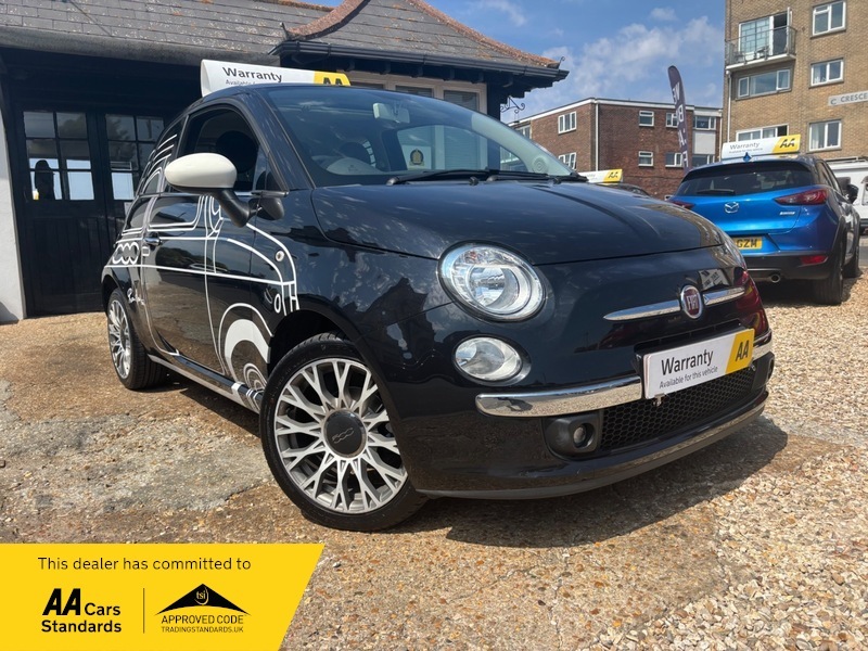 Fiat 500 1.2 Ron Arad Edition Black