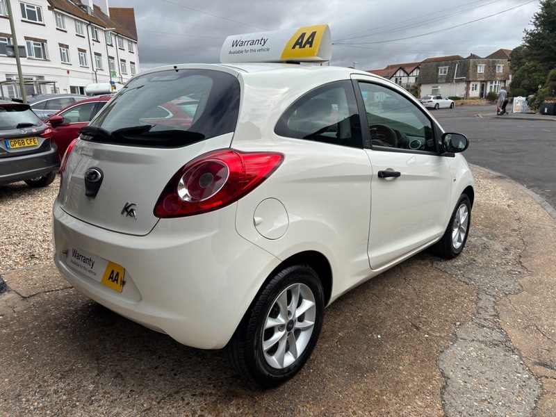 Ford KA 1.2 Zetec. 35 Road Tax. Ideal 1St White #11