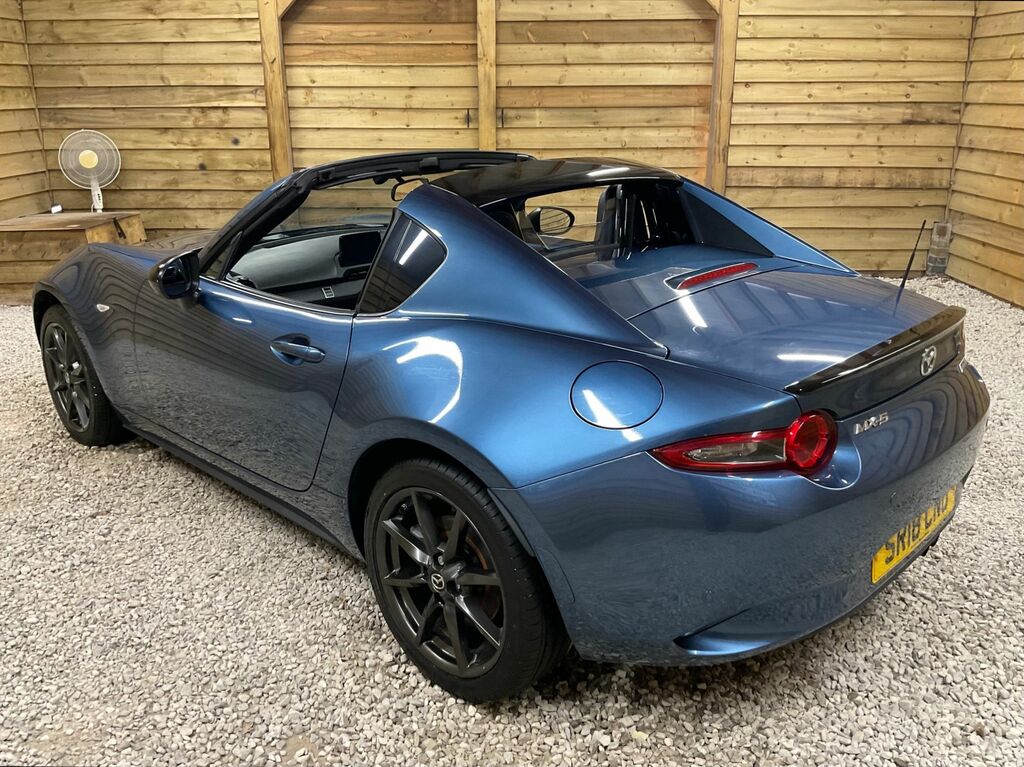 Mazda MX-5 RF Skyactiv-g Sport Black Convertible Blue #4