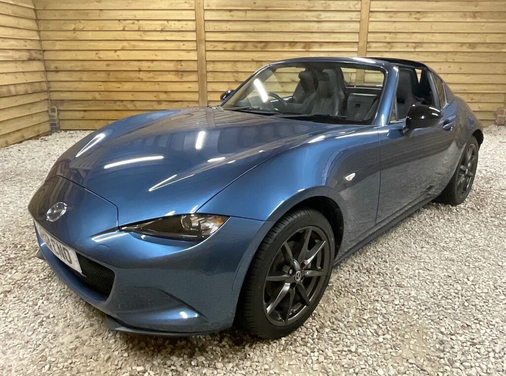 Mazda MX-5 RF Skyactiv-g Sport Black Convertible Blue #3