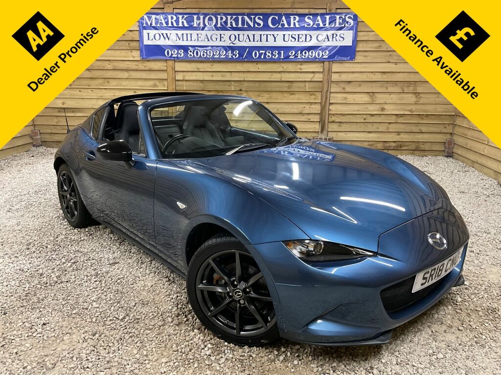 Mazda MX-5 RF Skyactiv-g Sport Black Convertible Blue