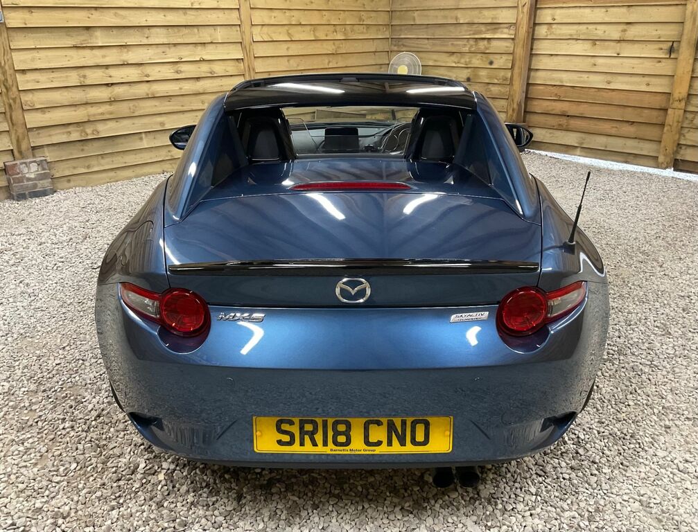 Mazda MX-5 RF Skyactiv-g Sport Black Convertible Blue #5