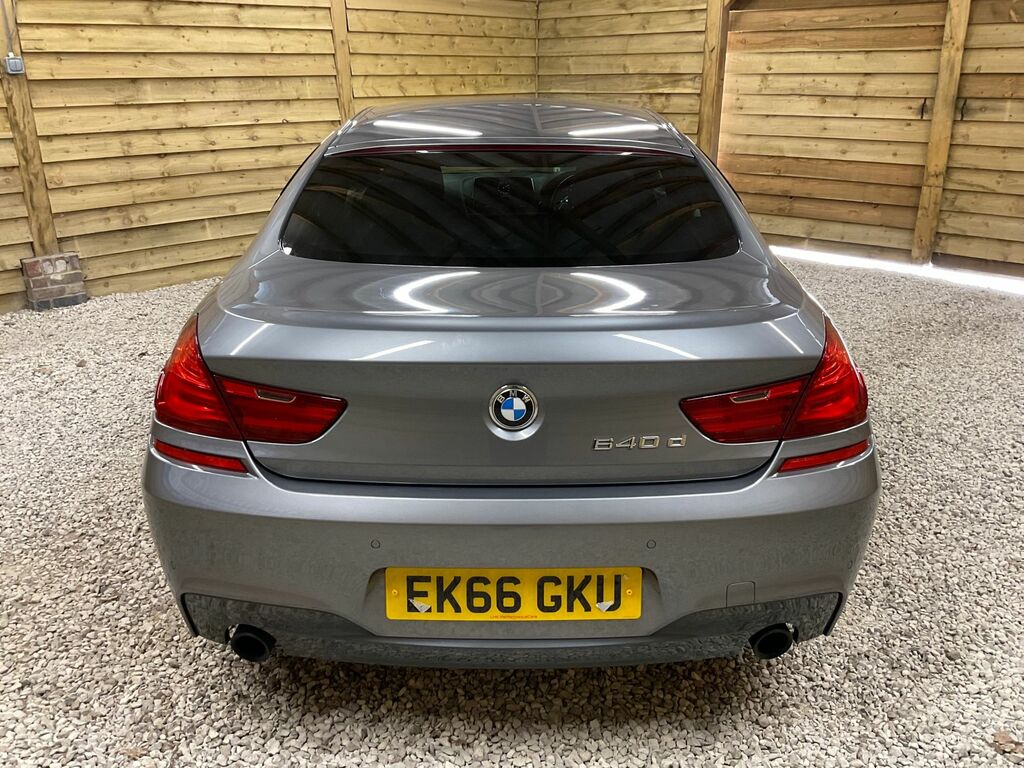 BMW 6 Series Gran Coupe 640D M Sport Saloon Grey #5