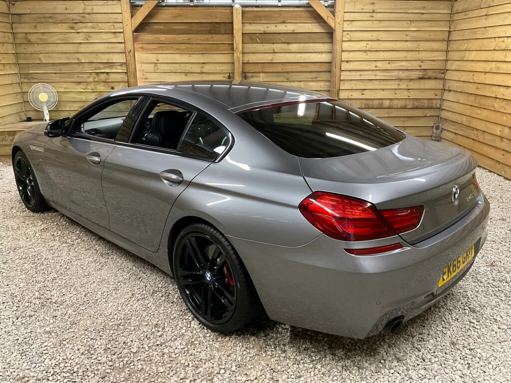 BMW 6 Series Gran Coupe 640D M Sport Saloon Grey #4