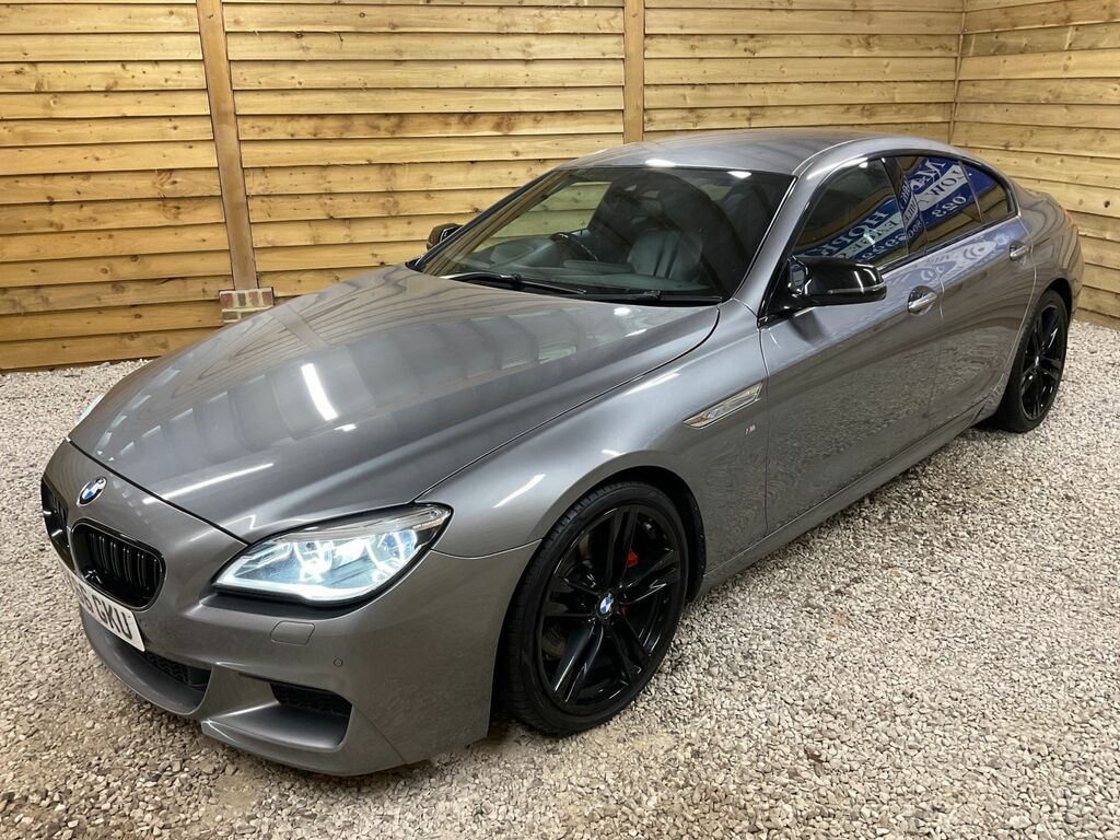 BMW 6 Series Gran Coupe 640D M Sport Saloon Grey #3