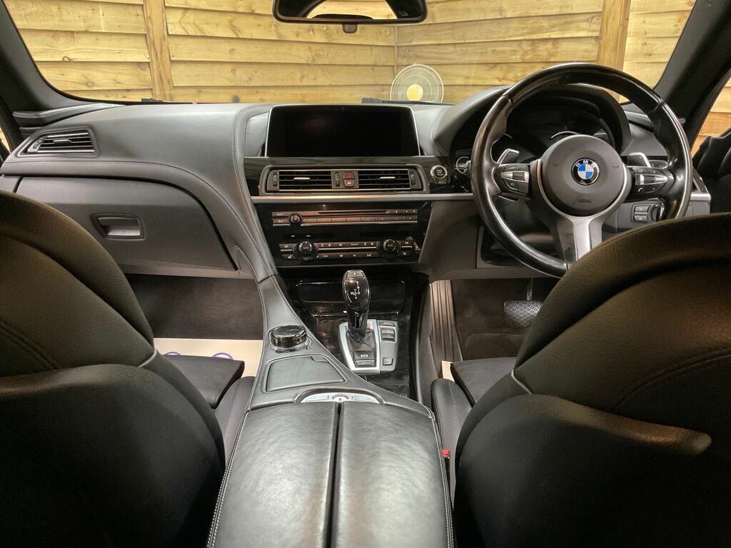 BMW 6 Series Gran Coupe Saloon 3.0 640D M Sport Saloon Eur Grey #27