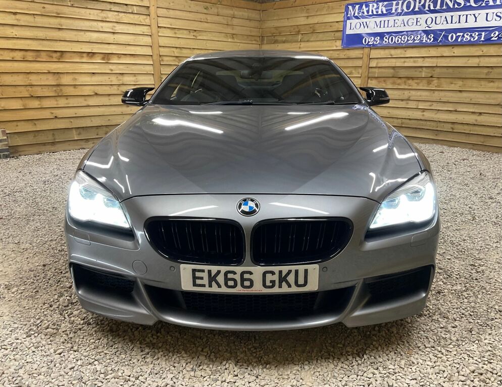 BMW 6 Series Gran Coupe 640D M Sport Saloon Grey #2