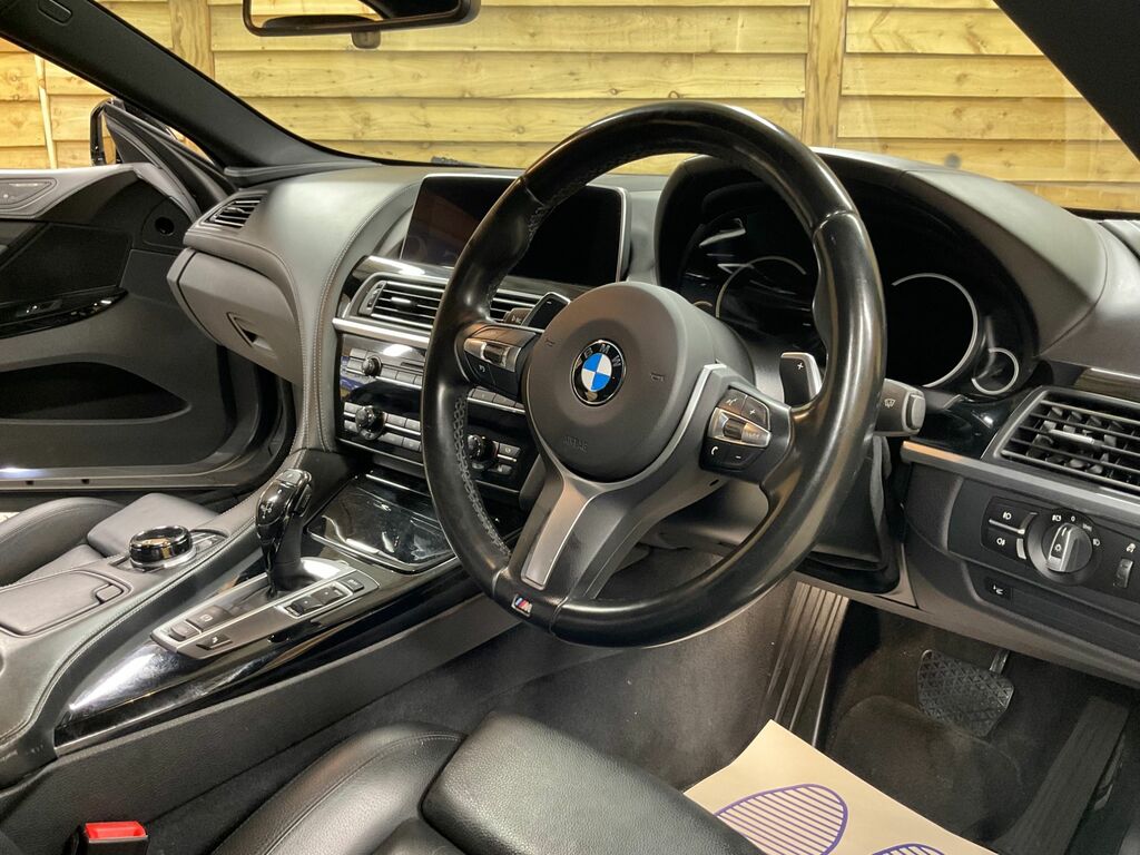 BMW 6 Series Gran Coupe Saloon 3.0 640D M Sport Saloon Eur Grey #12