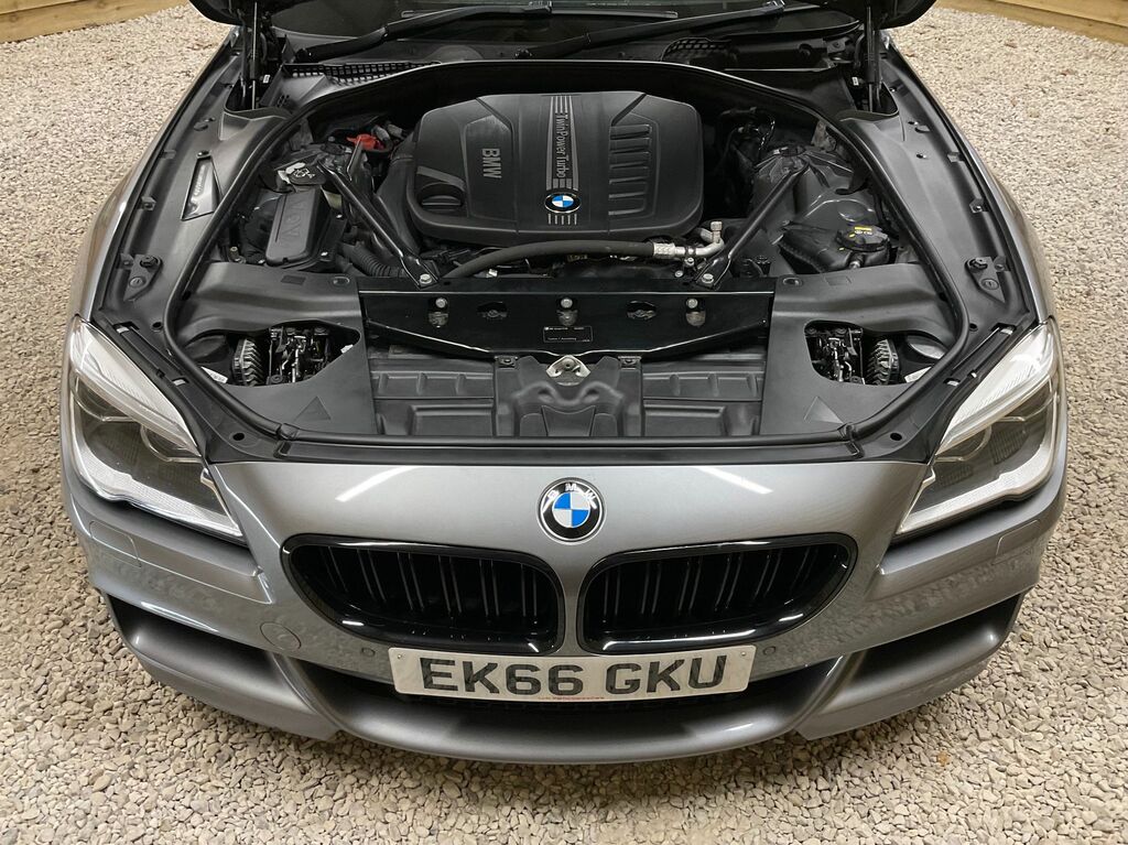 BMW 6 Series Gran Coupe Saloon 3.0 640D M Sport Saloon Eur Grey #50