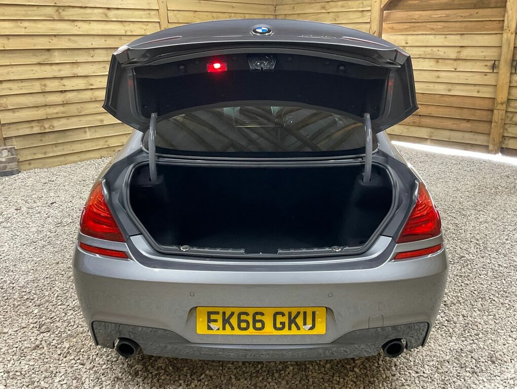 BMW 6 Series Gran Coupe Saloon 3.0 640D M Sport Saloon Eur Grey #45