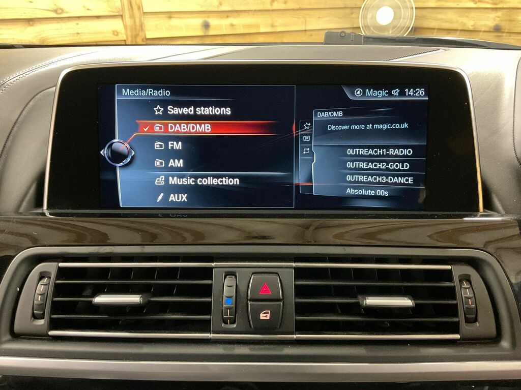 BMW 6 Series Gran Coupe Saloon 3.0 640D M Sport Saloon Eur Grey #34