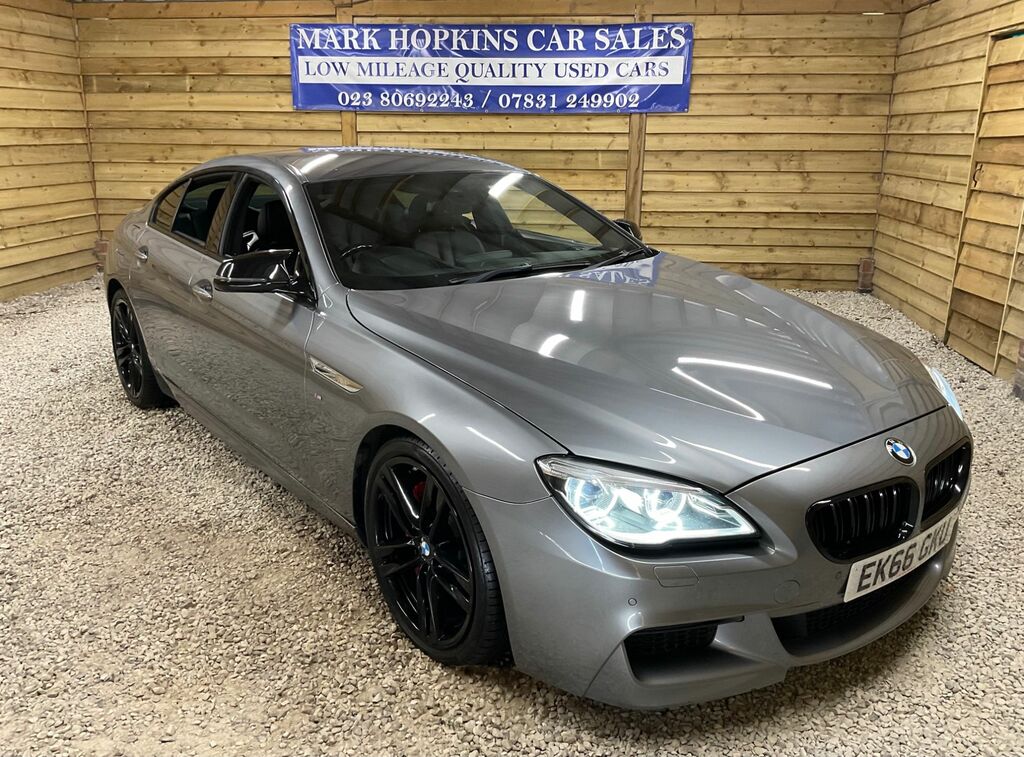 BMW 6 Series Gran Coupe Saloon 3.0 640D M Sport Saloon Eur Grey #7