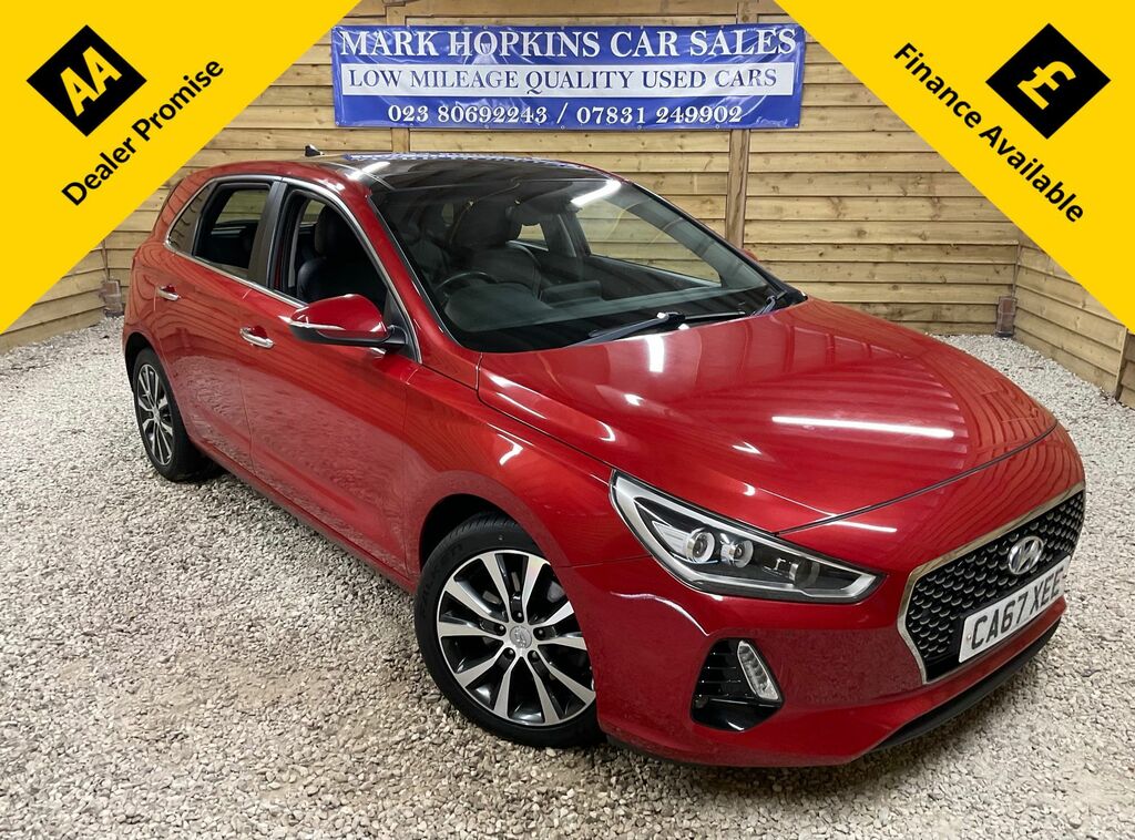 Hyundai I30 Crdi Blue Drive Premium Red