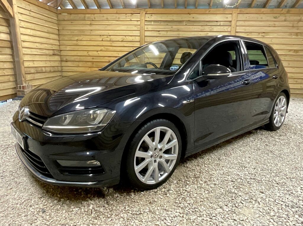 Volkswagen Golf Tdi Bluemotion Tech R-line Black #3
