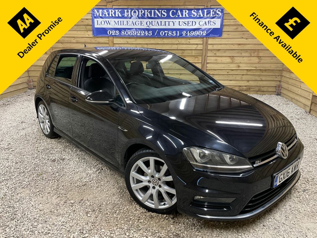 Volkswagen Golf Tdi Bluemotion Tech R-line Black