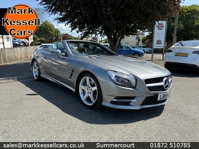 Mercedes-Benz SL Class Convertible Silver