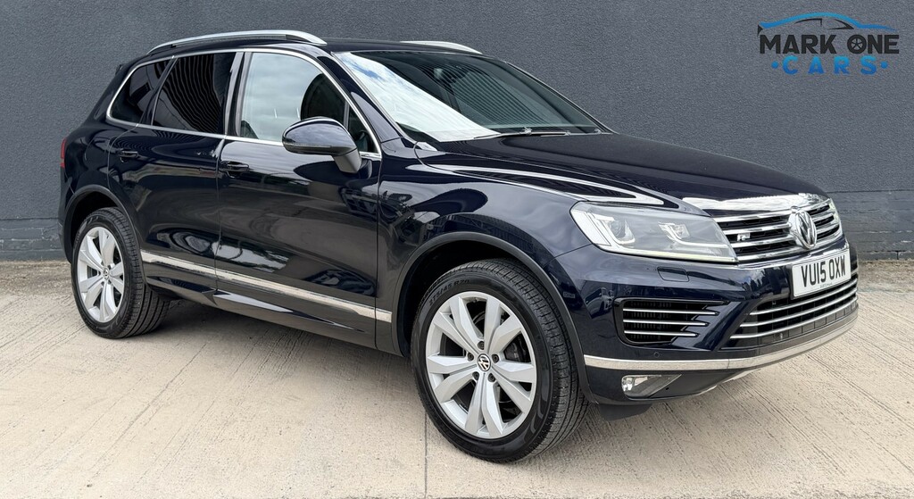 Volkswagen Touareg Suv 3.0 Tdi V6 Bluemotion Tech R-line 201515 Blue