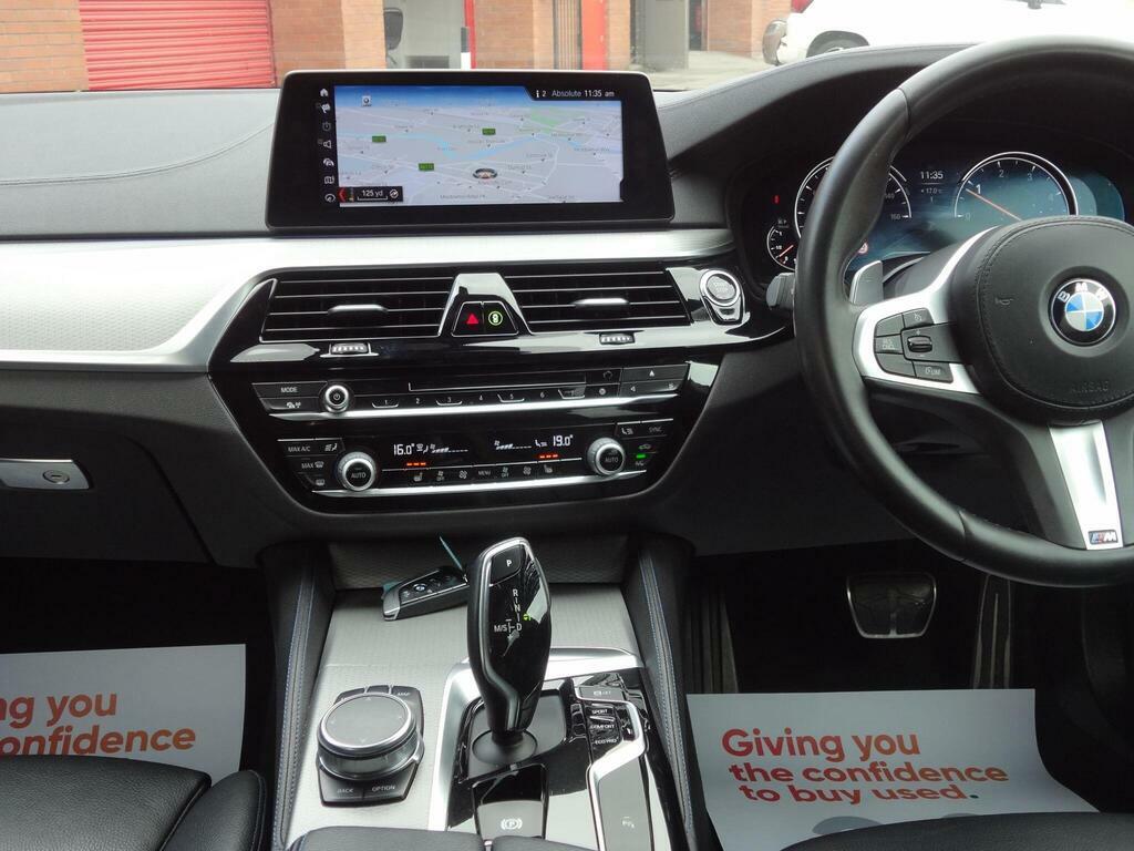 BMW 5 Series 540I Xdrive M Sport Saloon Blue #9