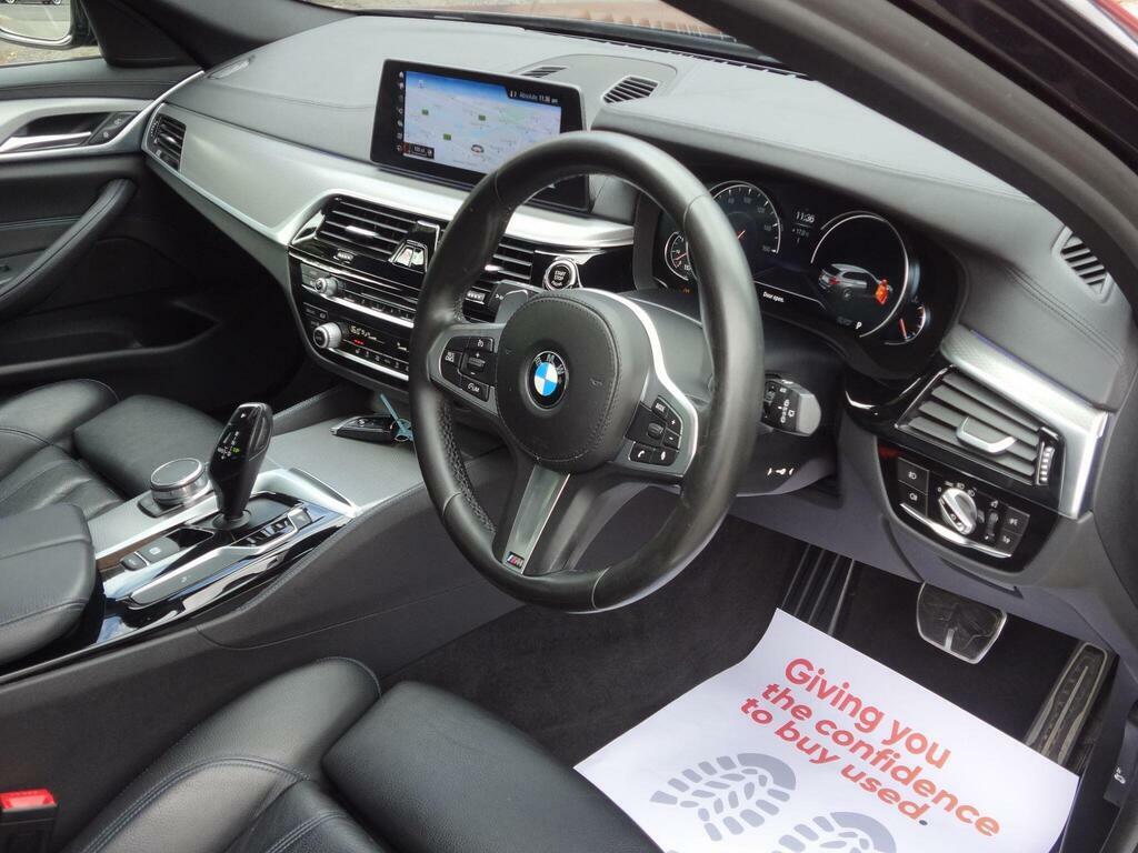 BMW 5 Series 540I Xdrive M Sport Saloon Blue #8