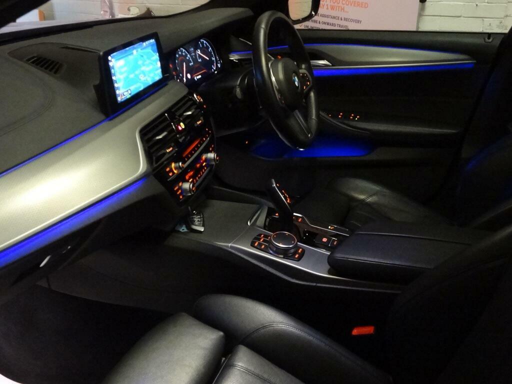BMW 5 Series 540I Xdrive M Sport Saloon Blue #10