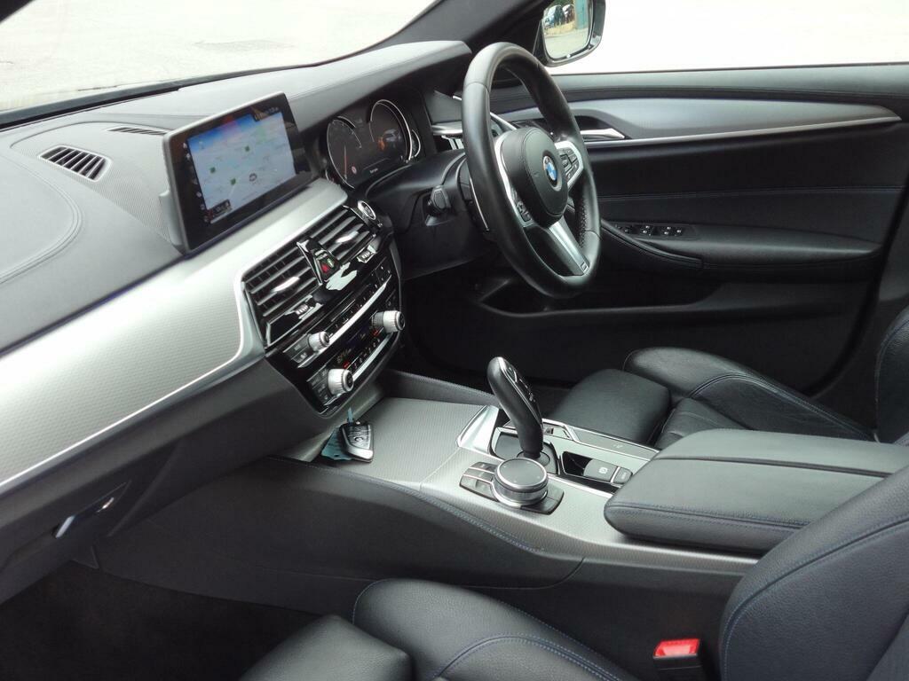 BMW 5 Series 2.0 520D M Sport Touring Euro 6 S S Black #2