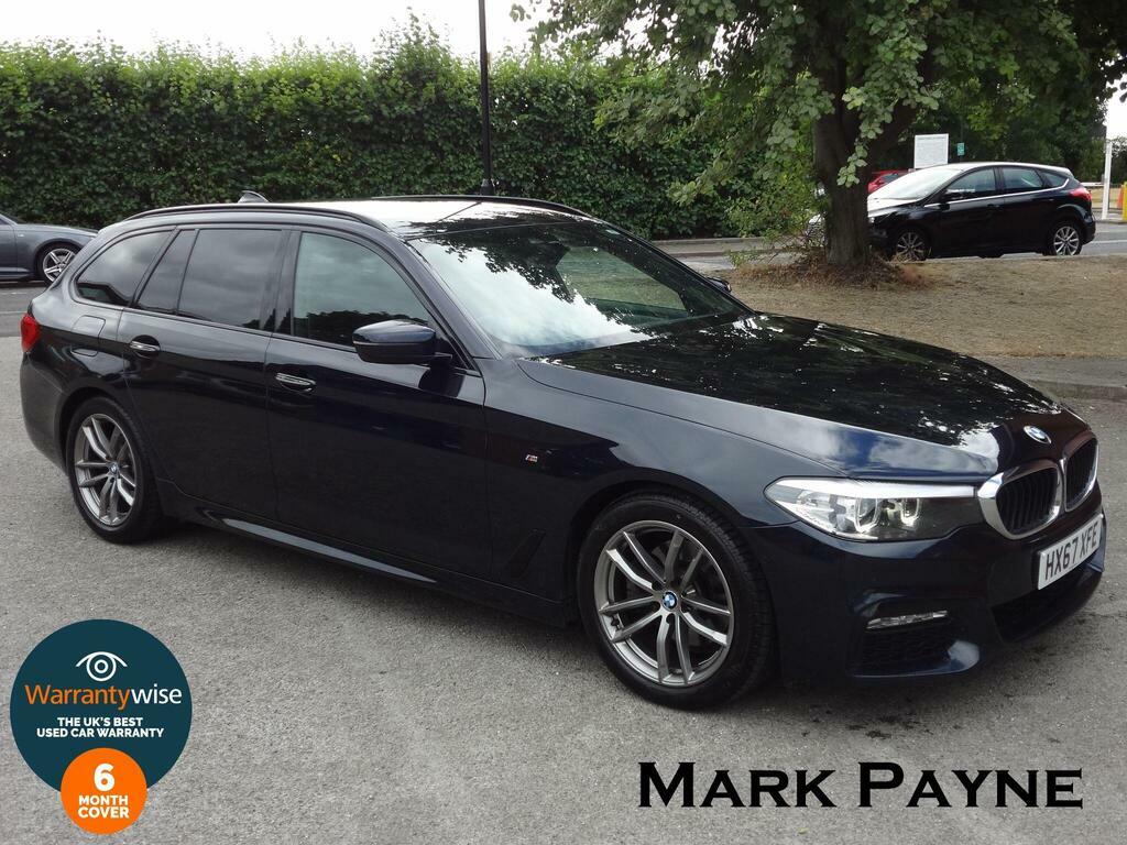 BMW 5 Series 2.0 520D M Sport Touring Euro 6 S S Black