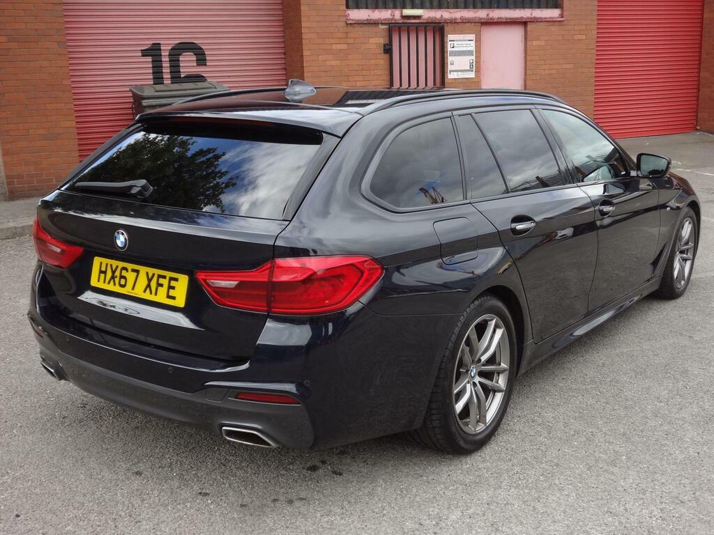 BMW 5 Series 540I Xdrive M Sport Saloon Blue #7