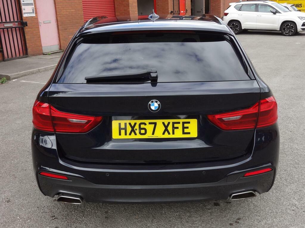BMW 5 Series 2.0 520D M Sport Touring Euro 6 S S Black #6