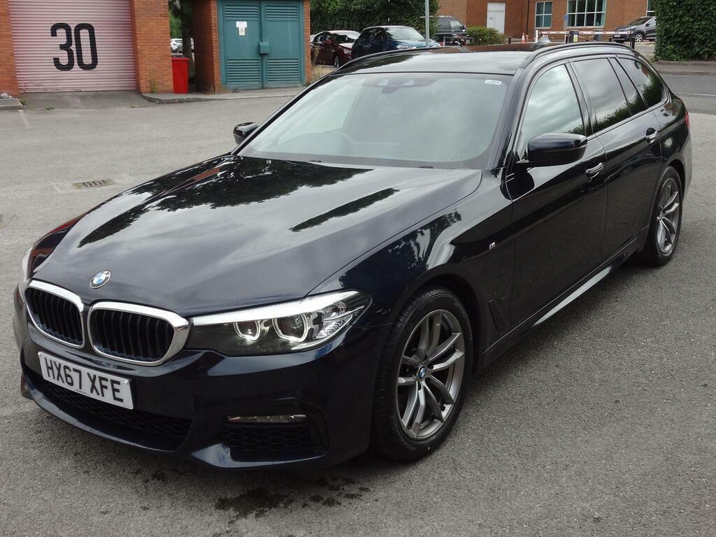 BMW 5 Series 2.0 520D M Sport Touring Euro 6 S S Black #4