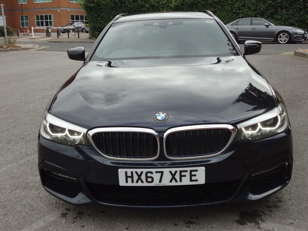 BMW 5 Series 2.0 520D M Sport Touring Euro 6 S S Black #3