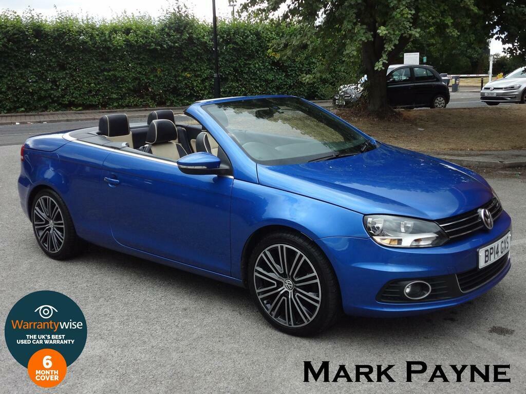 Volkswagen EOS 2.0 Tdi Bluemotion Tech Exclusive Cabriolet Dsg Eu Blue