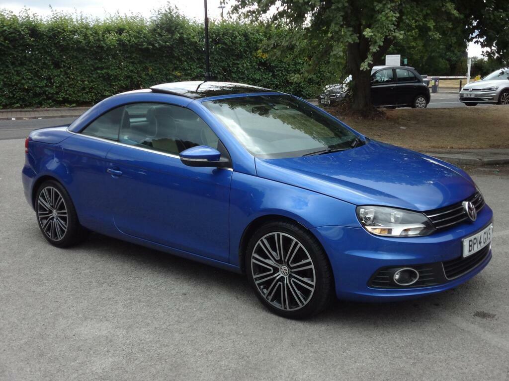 Volkswagen EOS 2.0 Tdi Bluemotion Tech Exclusive Cabriolet Dsg Eu Blue #2