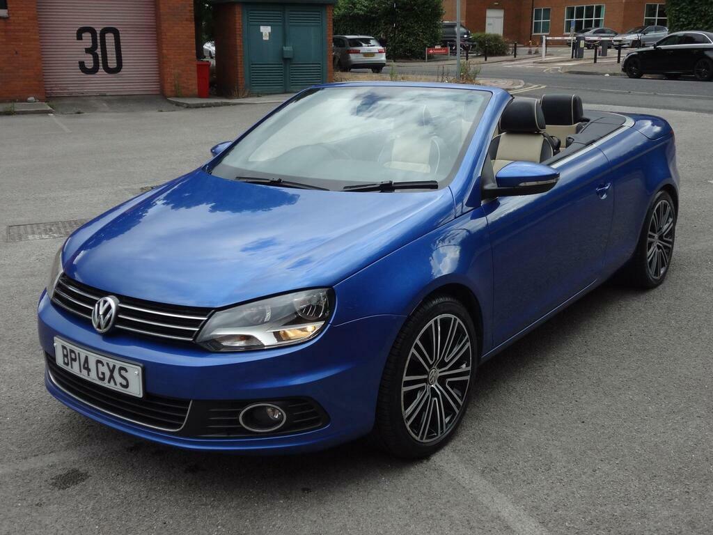 Volkswagen EOS 2.0 Tdi Bluemotion Tech Exclusive Cabriolet Dsg Eu Blue #5