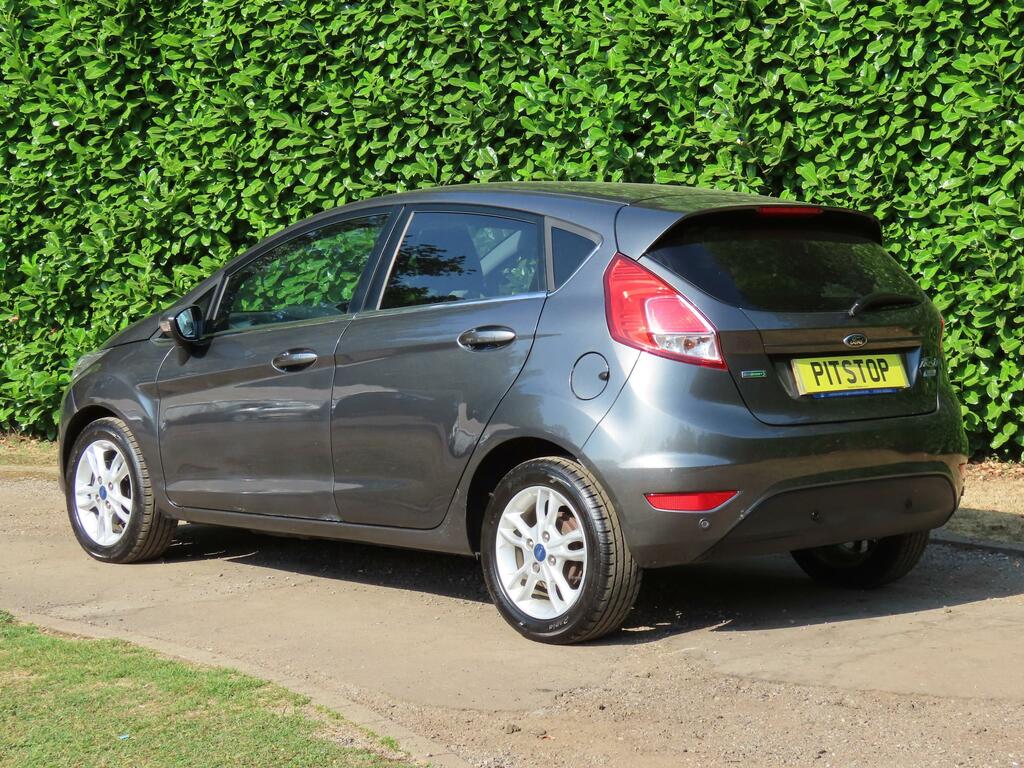 Ford Fiesta 1.0T Ecoboost Zetec Hatchback Eu WD66NVM Grey #5