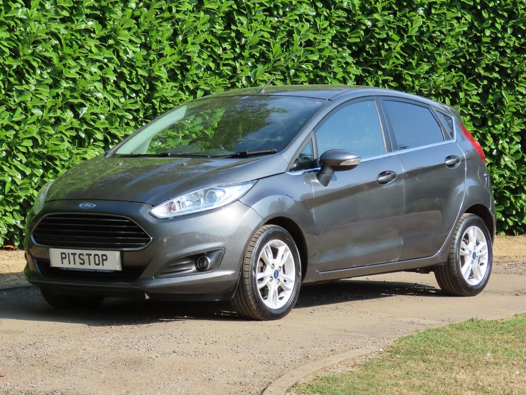 Ford Fiesta 1.0T Ecoboost Zetec Hatchback Eu WD66NVM Grey #2