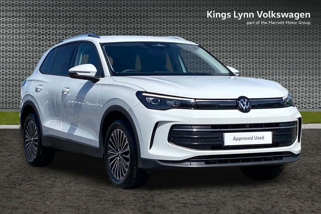 Volkswagen Tiguan 1.5 Etsi Mhev Match Suv Hybrid Dsg Euro AO26PGV White