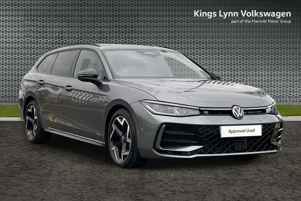 Volkswagen Passat 1.5 Etsi Mhev R-line Estate Hybrid Dsg AO26SCZ Grey