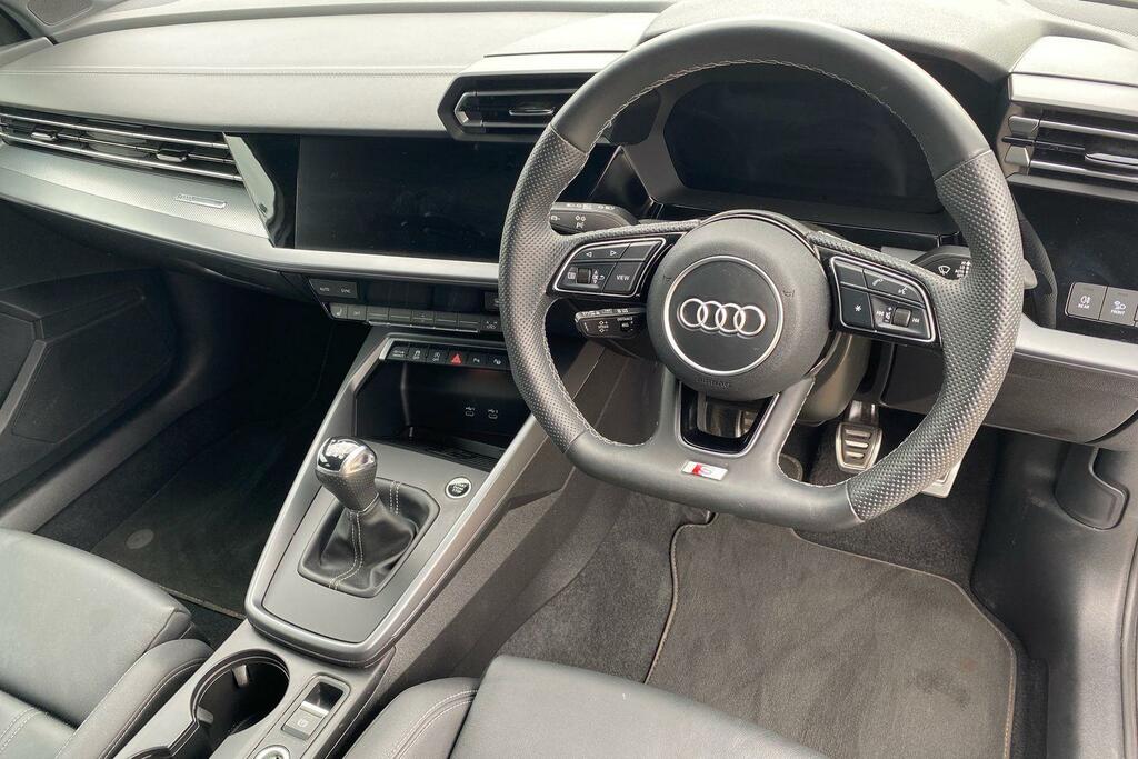 Audi A3 1.5 Tfsi 30 S Line Sportback Eur NJ74BXO White #6