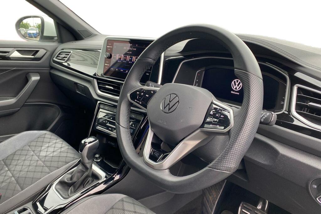 Volkswagen T-Roc 1.5 Tsi R-line Suv Dsg Euro 6 Ss 15 MT23XDB White #6