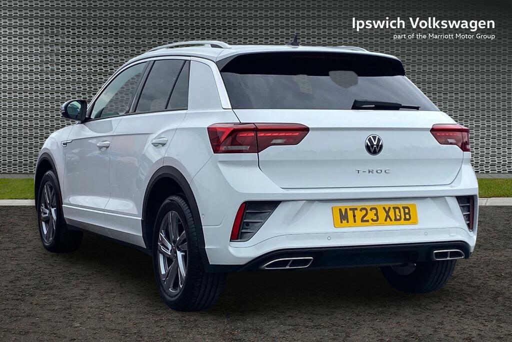 Volkswagen T-Roc 1.5 Tsi R-line Suv Dsg Euro 6 Ss 15 MT23XDB White #3