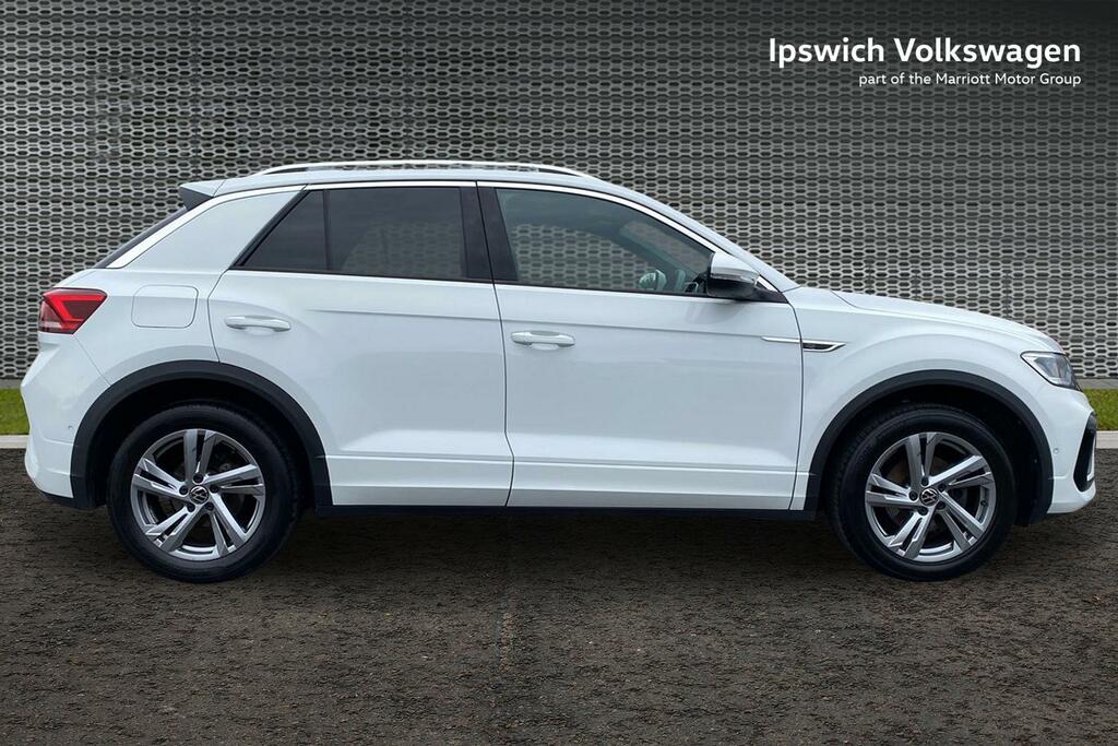 Volkswagen T-Roc 1.5 Tsi R-line Suv Dsg Euro 6 Ss 15 MT23XDB White #4