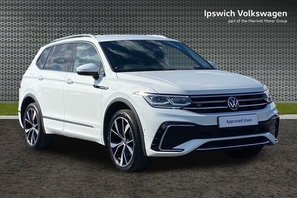 Volkswagen Tiguan Allspace 1.5 Tsi R-line Suv Dsg Euro 6 Ss 15 White