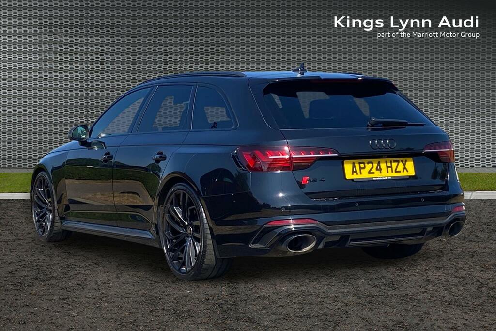 Audi RS4 Avant 2.9 Tfsi V6 Carbon Black Estate Tiptron AP24HZX Black #3
