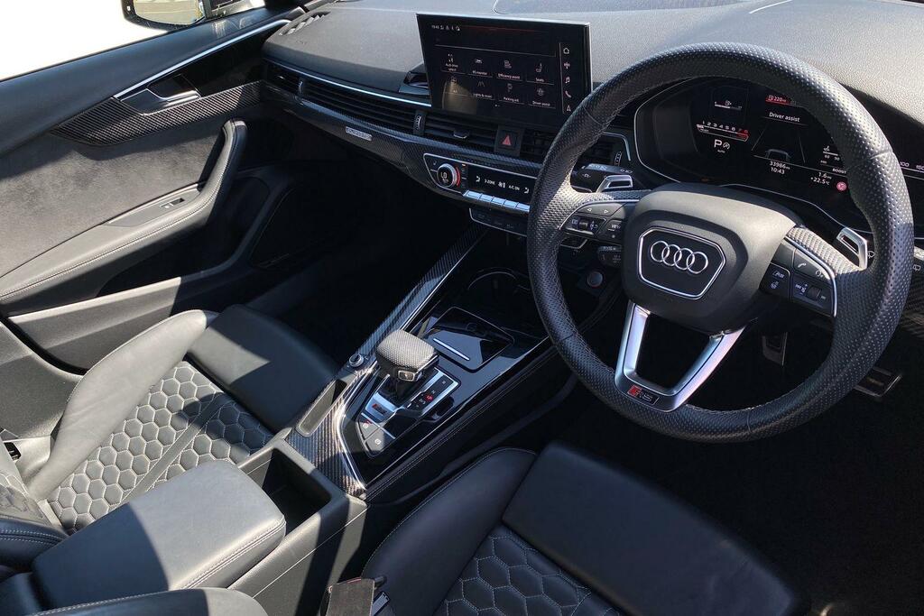 Audi RS4 Avant 2.9 Tfsi V6 Carbon Black Estate Tiptron AP24HZX Black #6